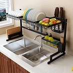 Kitchen storage rack finishing principles
